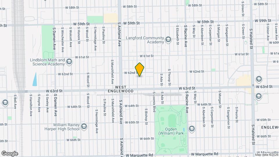 6221 S Laflin St Map and Location Details