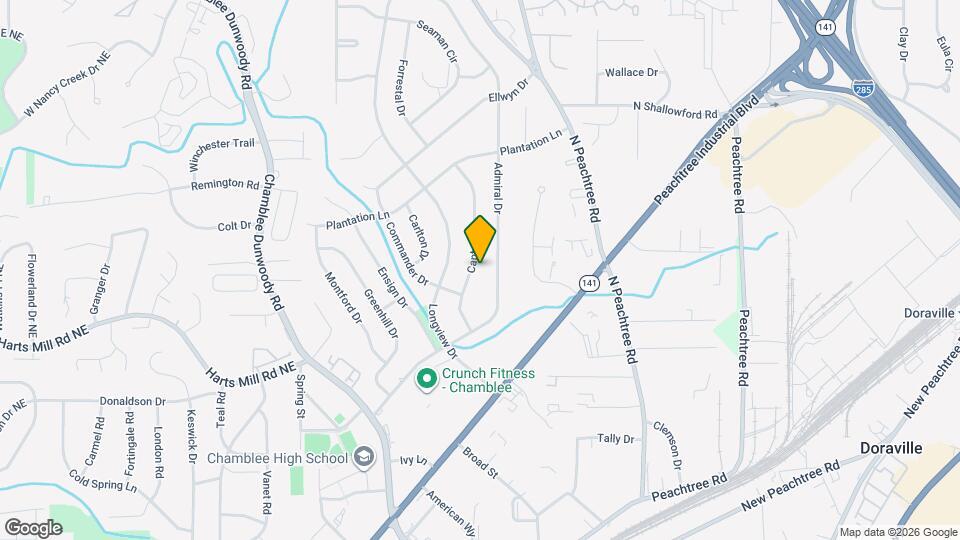 3829 Captain Dr Map and Location Details