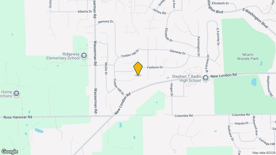 200 Hedgington Ct Map and Location Details