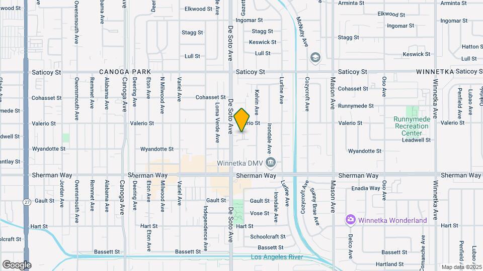 20832 Valerio St, Unit 30 Map and Location Details