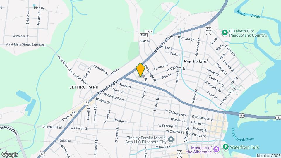 908 Chestnut St Mapa y Detalles de la Ubicación