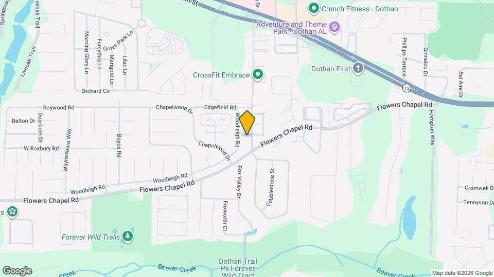 518 S Woodburn Dr Map and Location Details