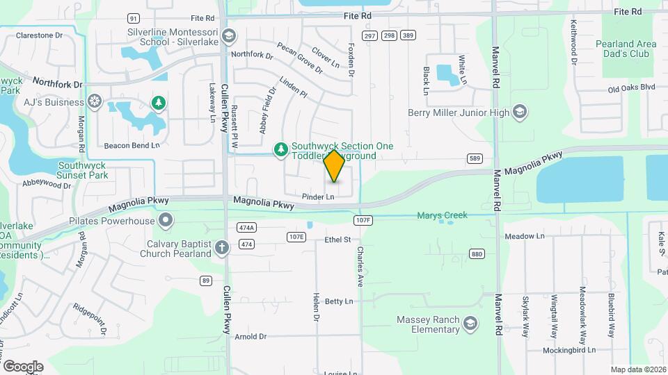 3118 Flatwood Ct Map and Location Details