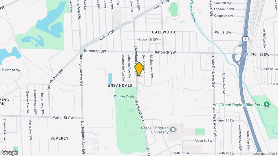 2132 Cleveland Ave SW Mapa y Detalles de la Ubicación