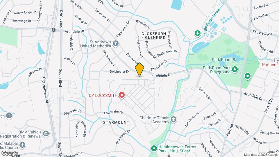 3166 Park South Station Blvd Map and Location Details