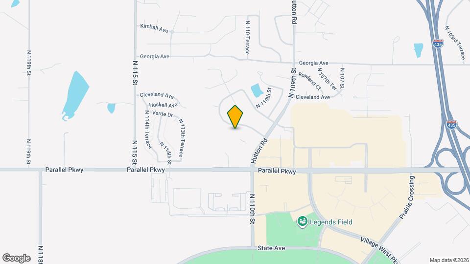 Legends Senior Villas Map and Location Details