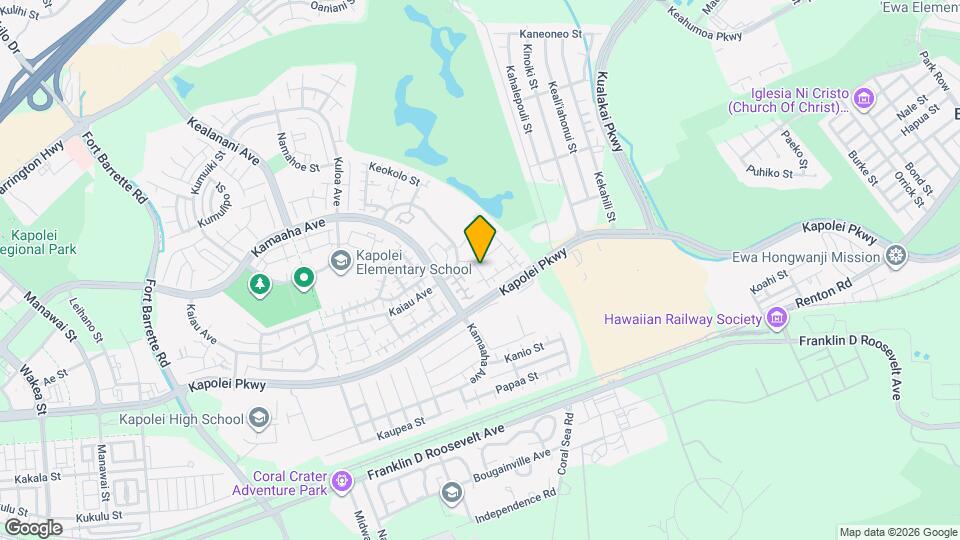 91-1008-1008 Waaula St Map and Location Details