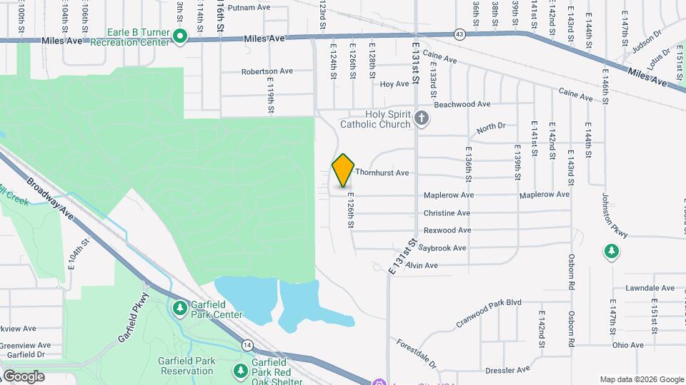 12511 Maplerow Ave Map and Location Details