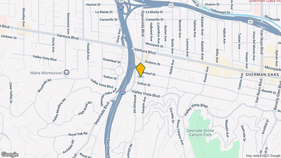 4415 Saugus Ave, Unit #407 Map and Location Details