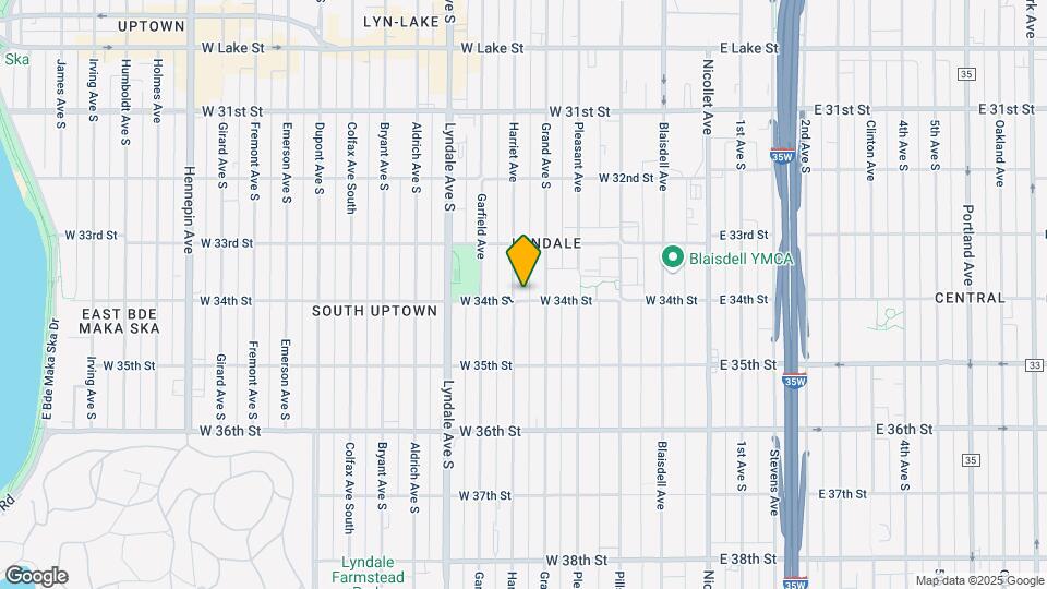 3345 Harriet Ave Map and Location Details