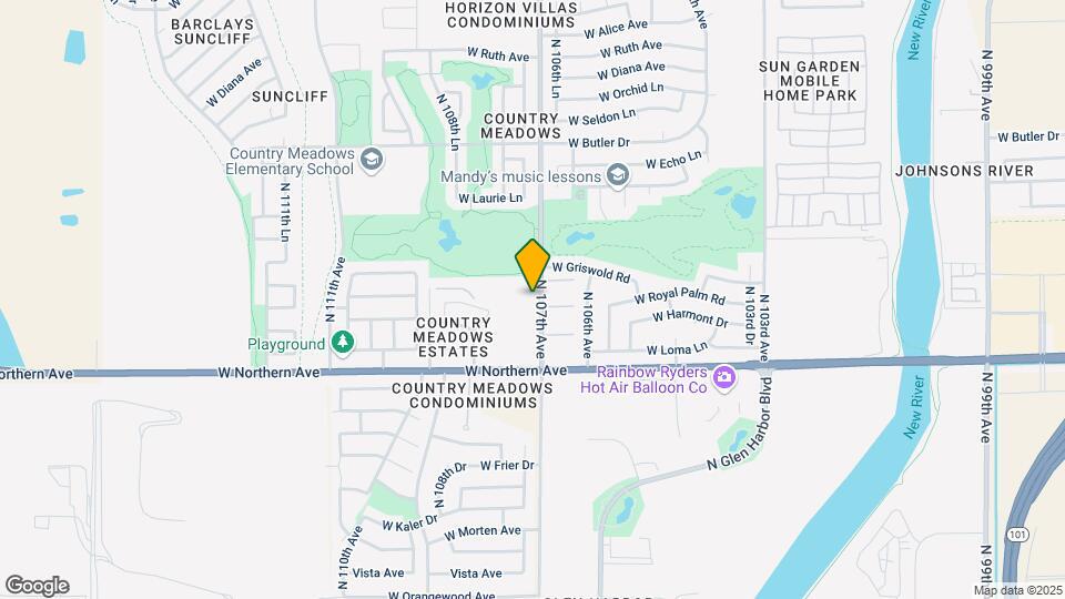 8140 N 107th Ave-Unit -298 Map and Location Details