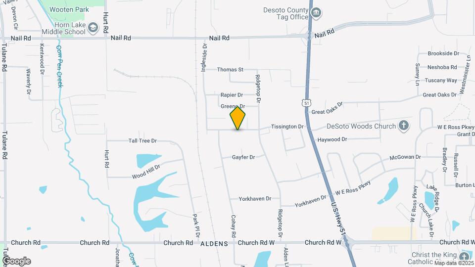 1867 Tissington Dr Map and Location Details