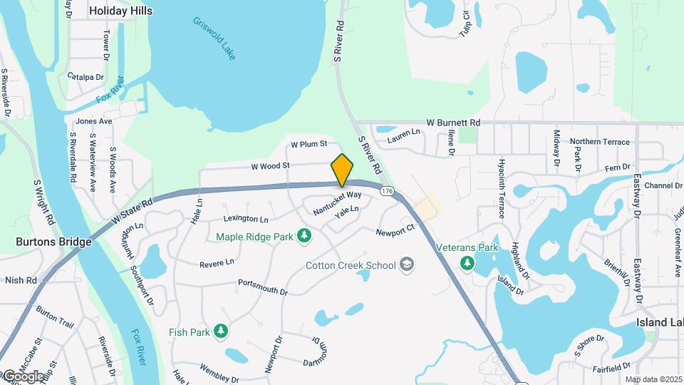 652 Nantucket Way Map and Location Details