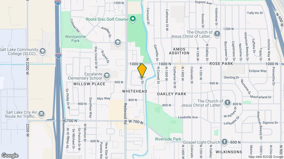 1243 W Siena Cir Map and Location Details