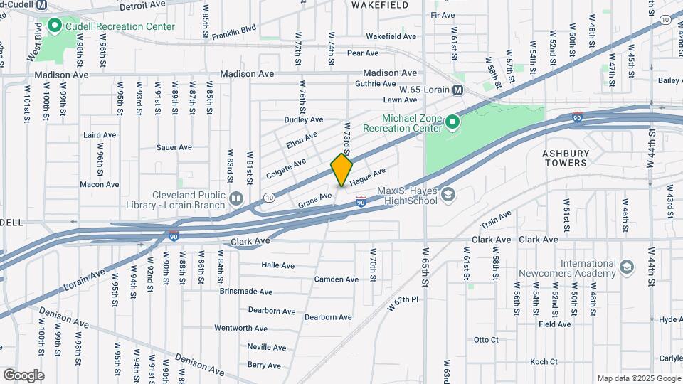 7215 Hague Ave Mapa y Detalles de la Ubicación