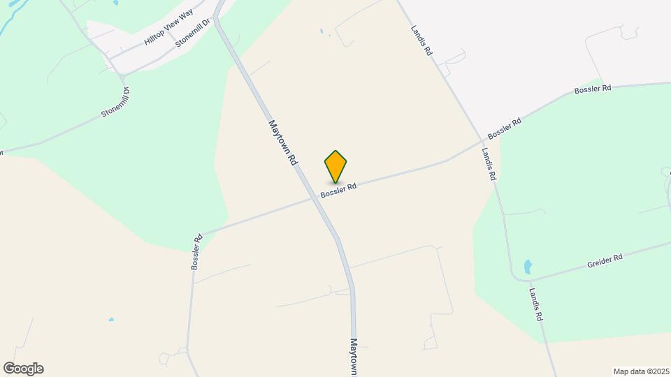 1047 Bossler Rd Map and Location Details