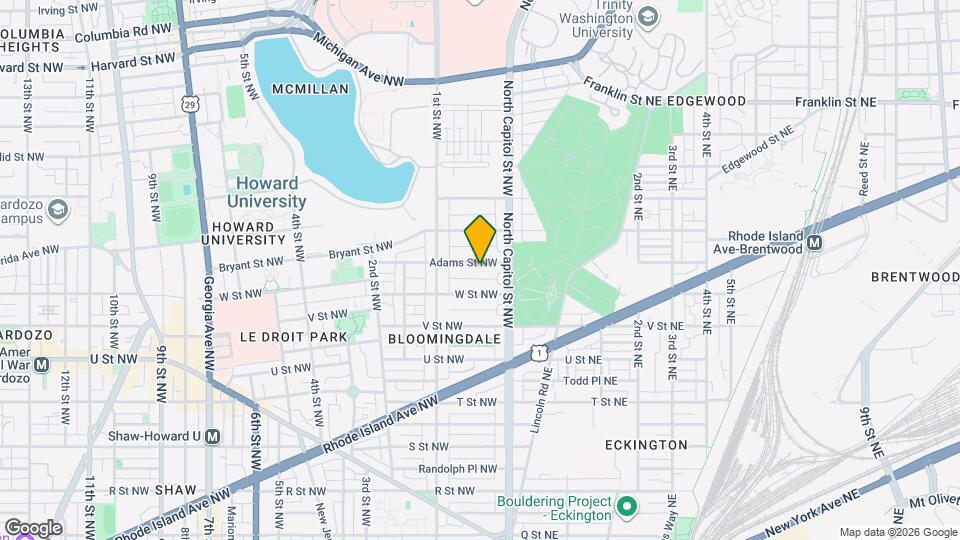 32 Adams St NW Map and Location Details