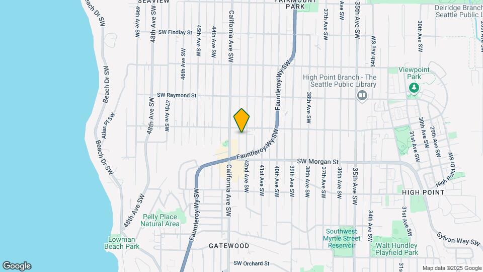6315 42nd Ave SW Map and Location Details