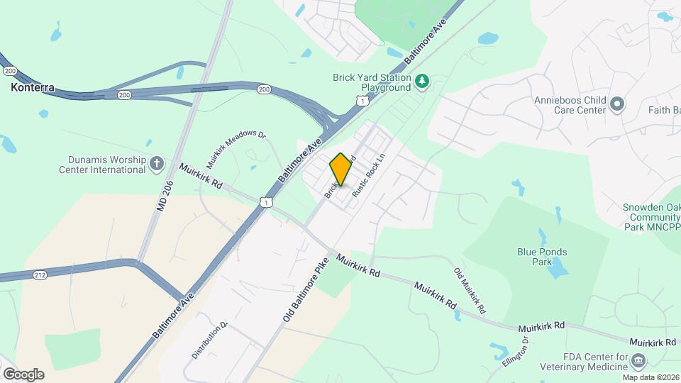 7233 Silver Thorn Way Mapa y Detalles de la Ubicación