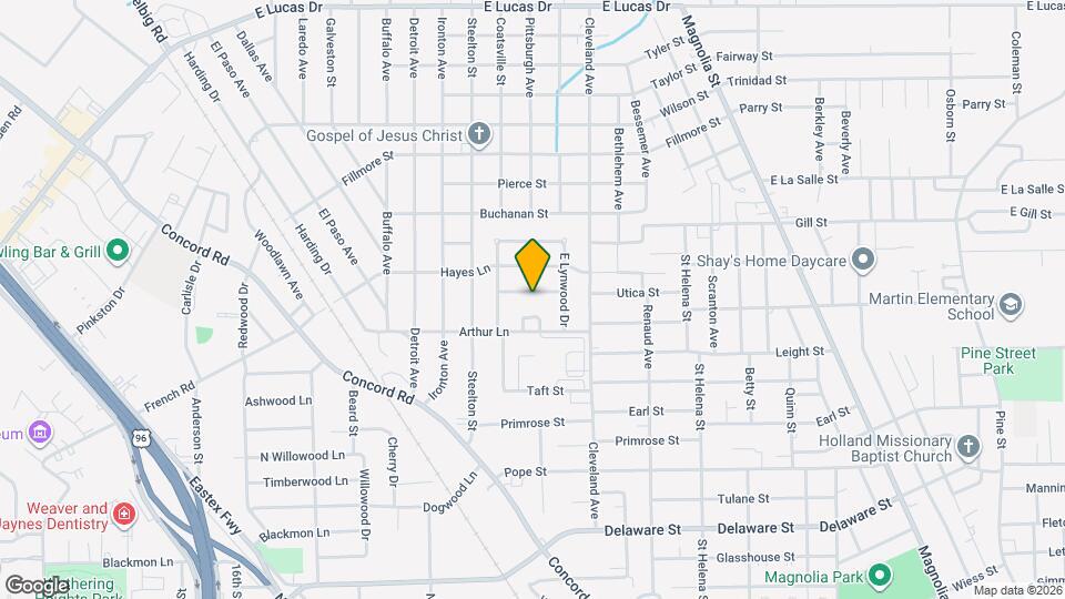 2395 Hybrook Ln Map and Location Details