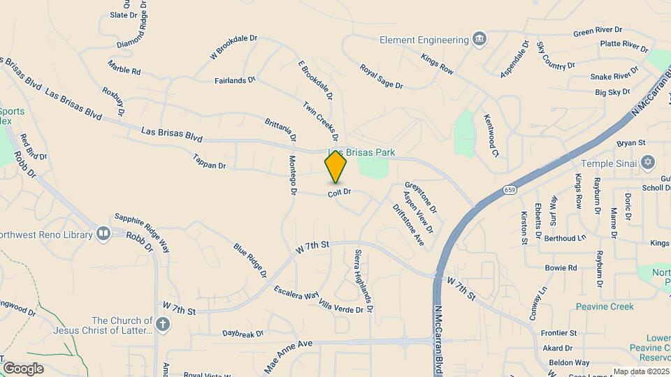 5311 Coit Dr Map and Location Details