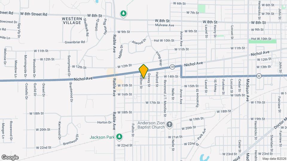 1408 Walton St Map and Location Details