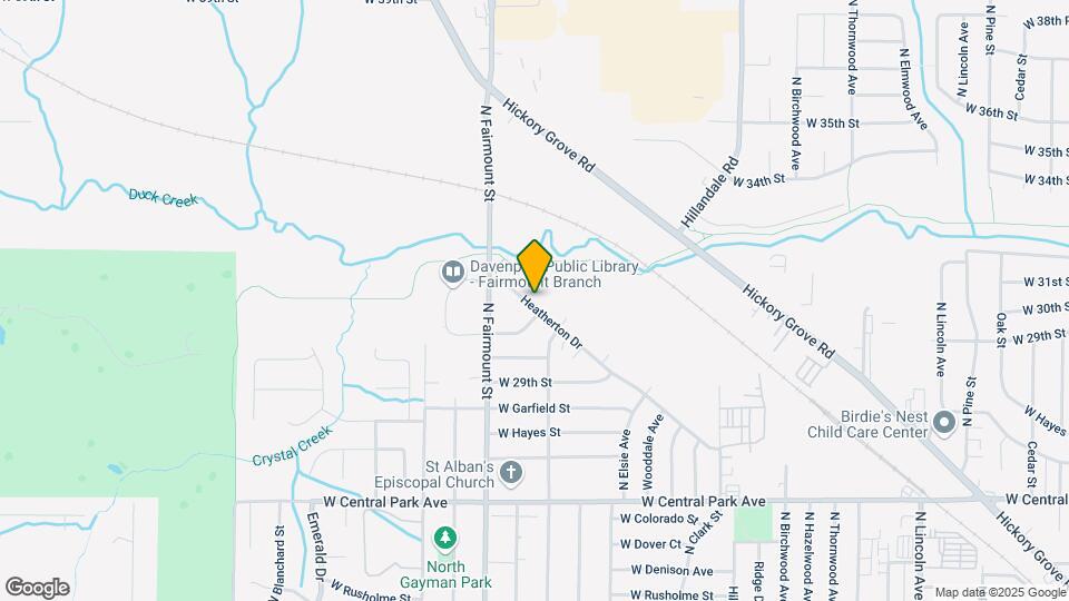 3536 Heatherton Dr Map and Location Details