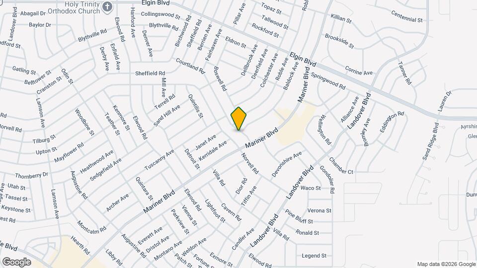 5067 Courtland Rd Map and Location Details