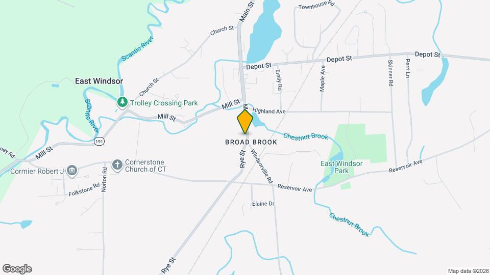 160 Main St Mapa y Detalles de la Ubicación