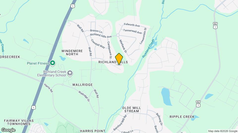 1016 Chamberwell Ave Mapa y Detalles de la Ubicación