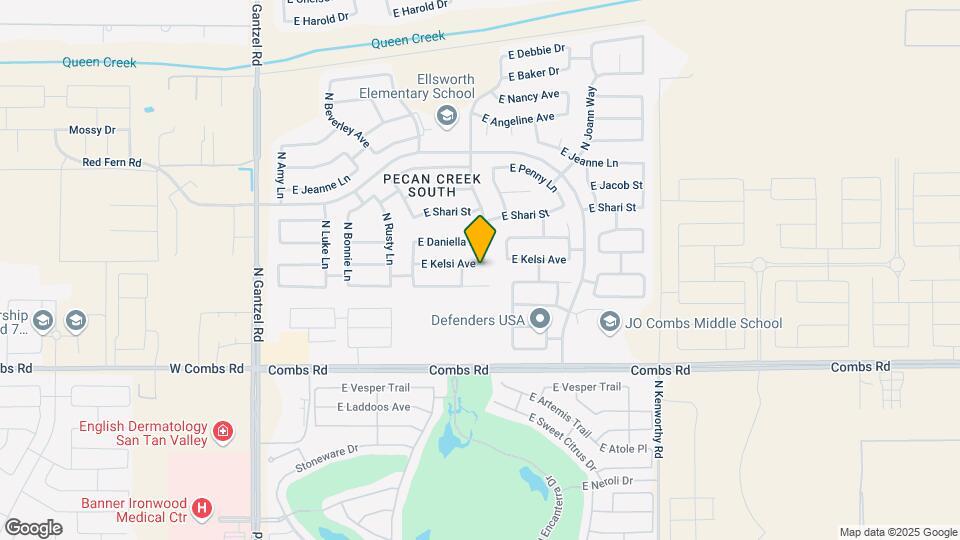 1123 E Kelsi Ave Map and Location Details