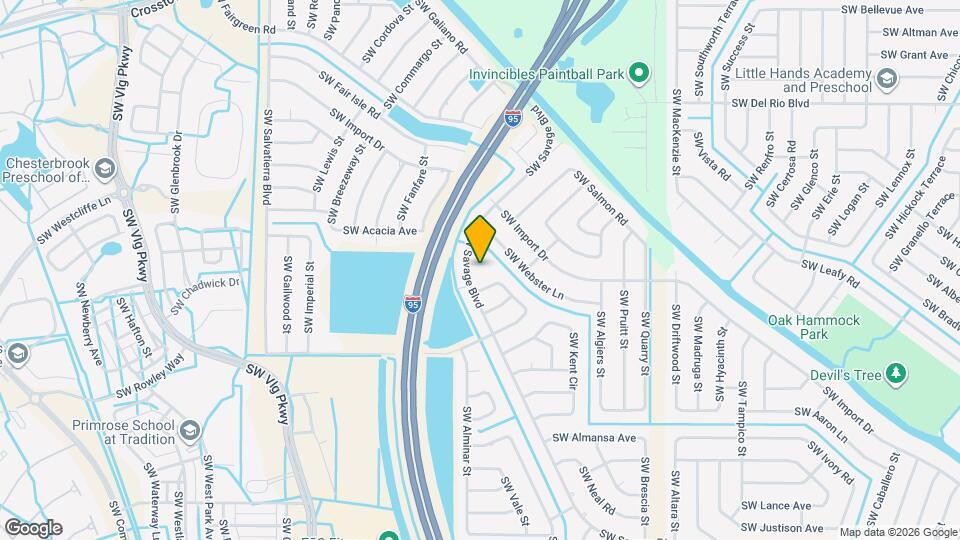 2352 SW Plum Ct Map and Location Details