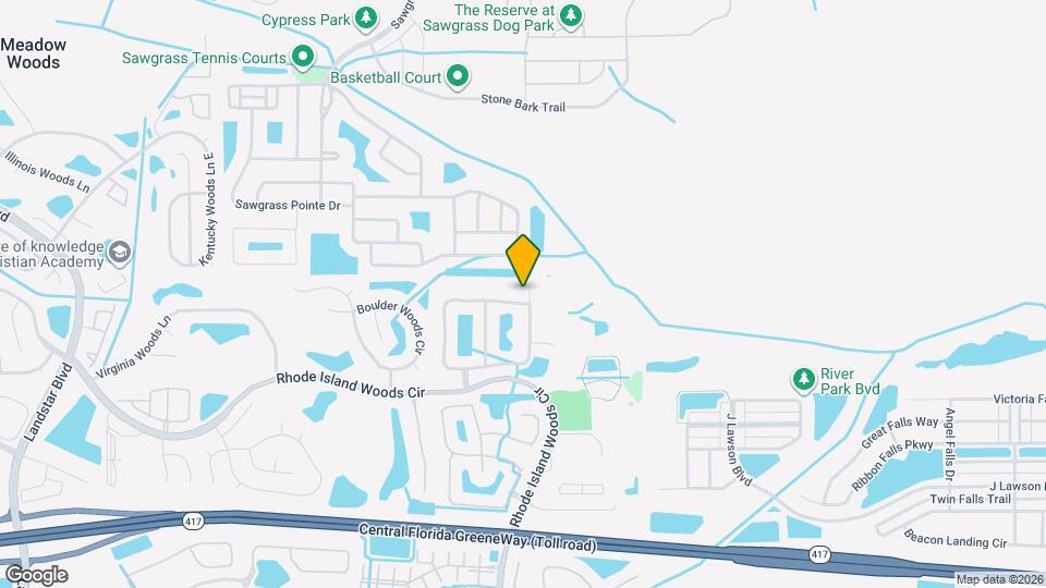 1408 Carey Glen Cir Map and Location Details