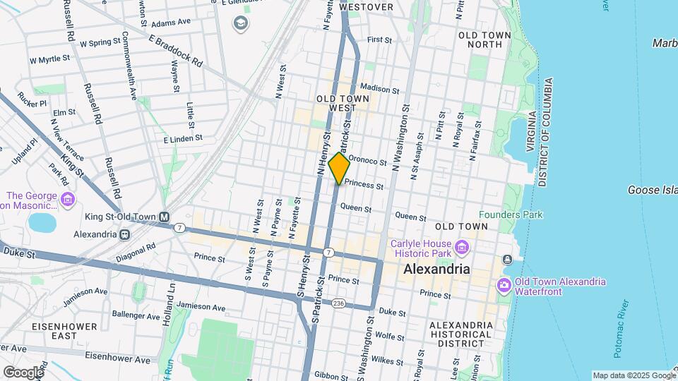 323 N Patrick St Map and Location Details