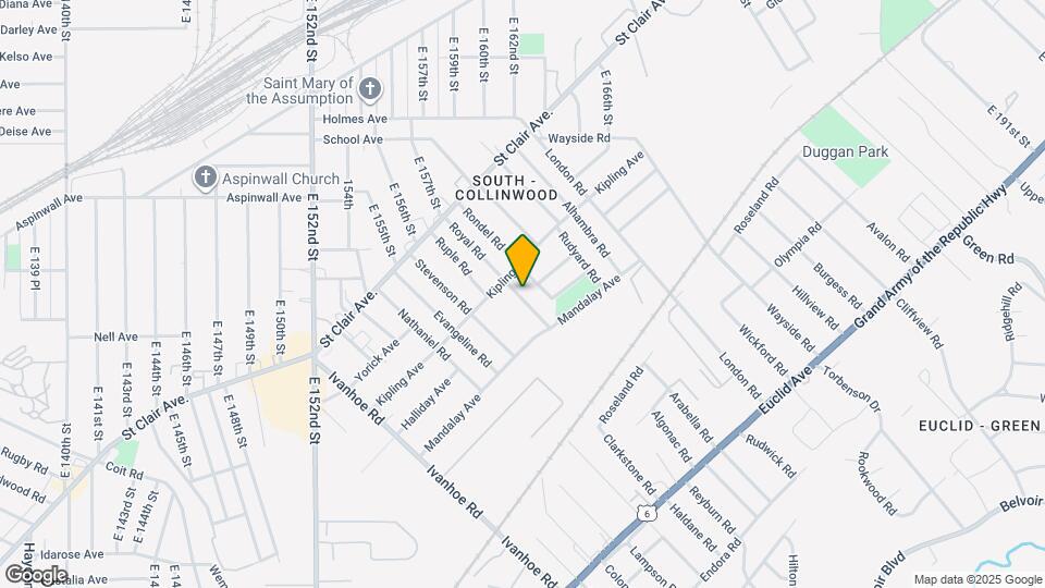 955 Royal Rd Map and Location Details