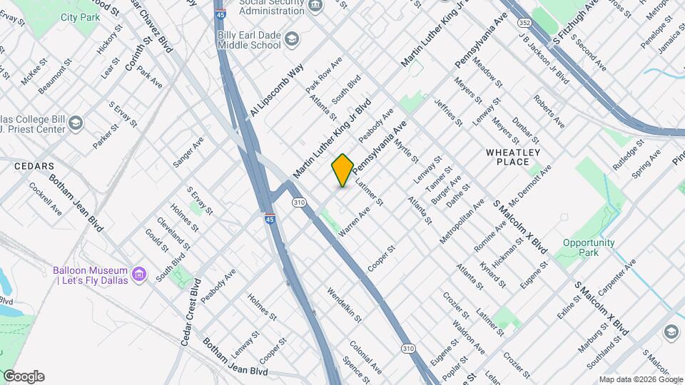 2408 Pennsylvania Ave Map and Location Details