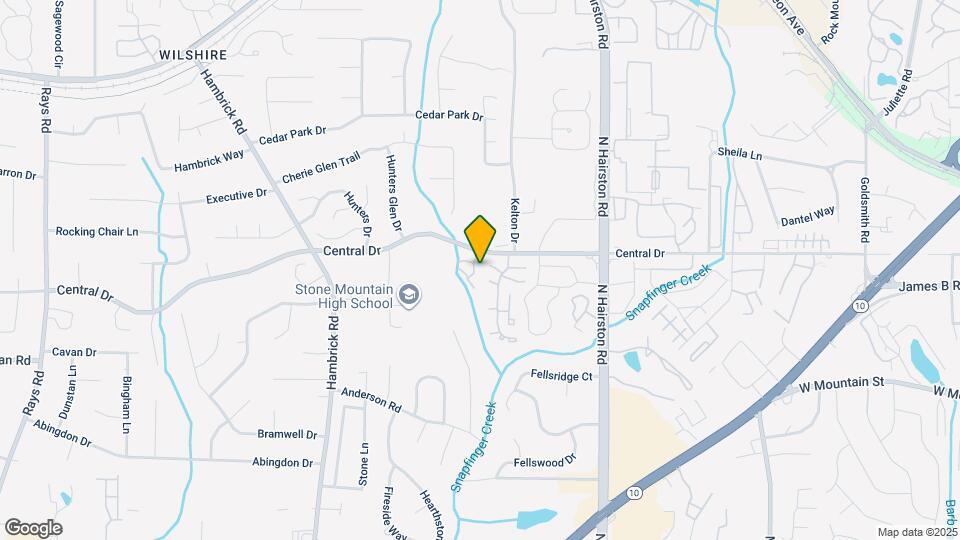 1101 Old Saybrook Ct Map and Location Details