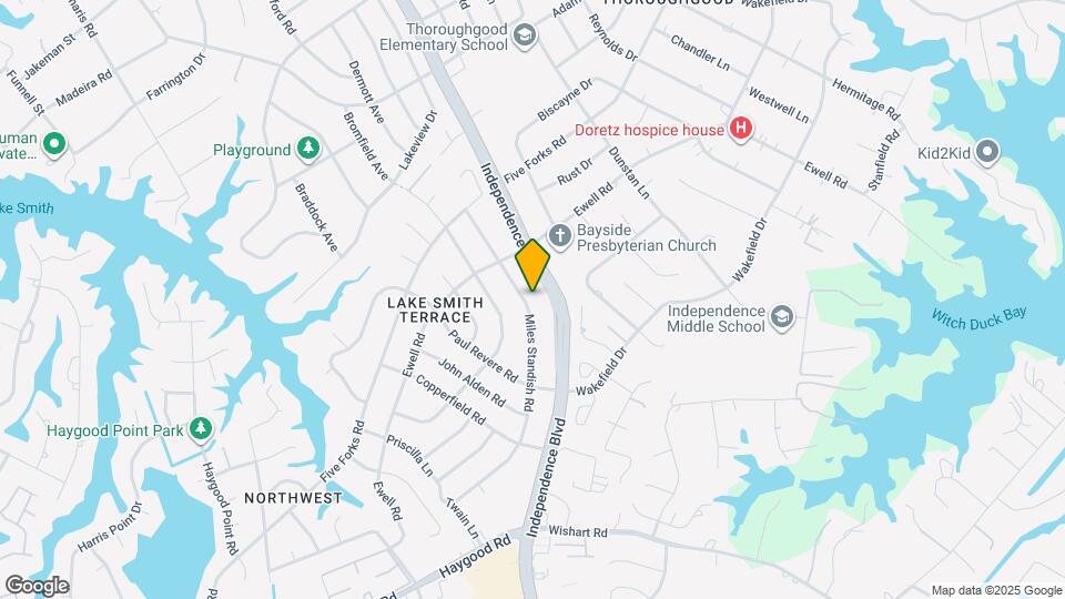 4640 Miles Standish Rd Map and Location Details