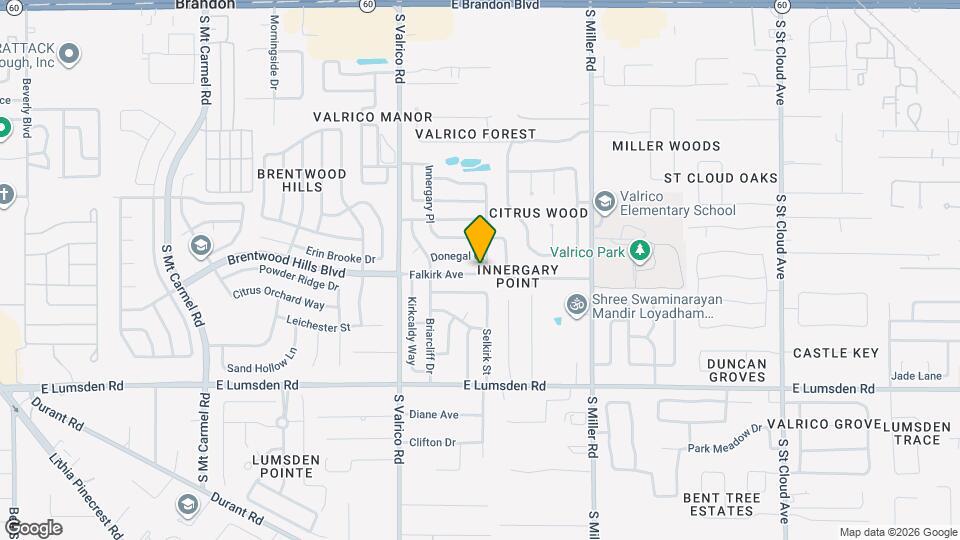 702 Falkirk Ave Mapa y Detalles de la Ubicación