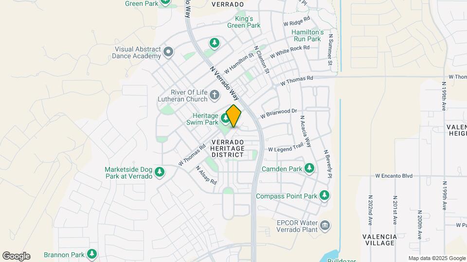 20765 W Thomas Rd Map and Location Details