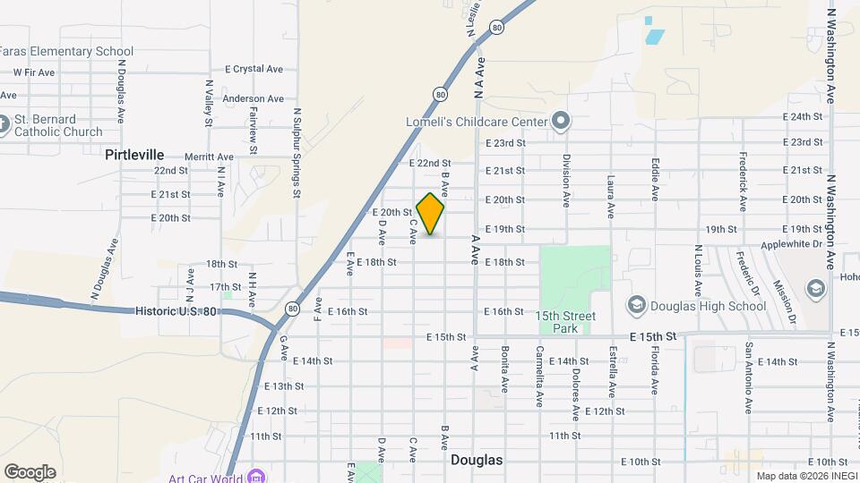 945 E 19th St Mapa y Detalles de la Ubicación