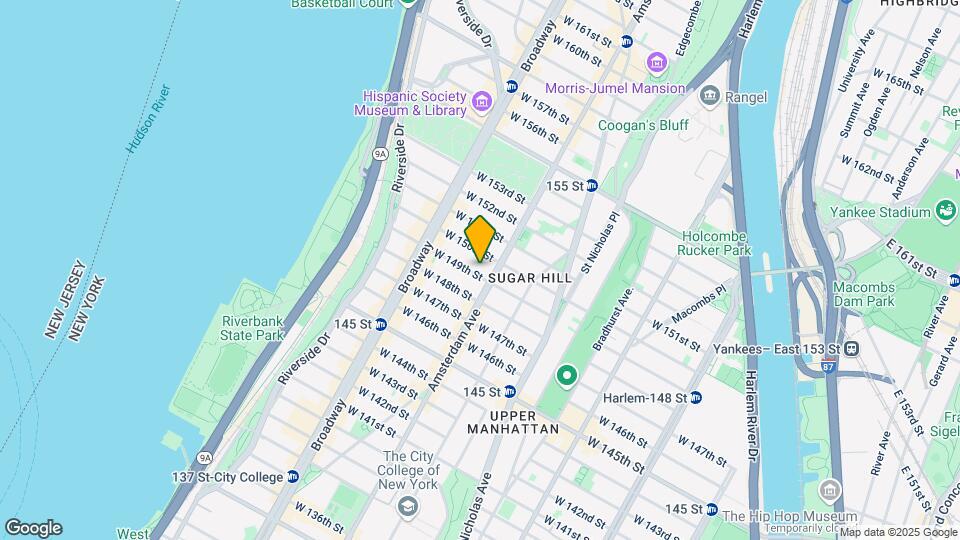 505 W 149th St Mapa y Detalles de la Ubicación