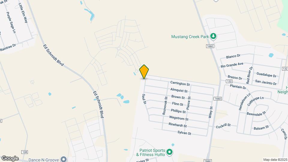 605 Saul St Map and Location Details