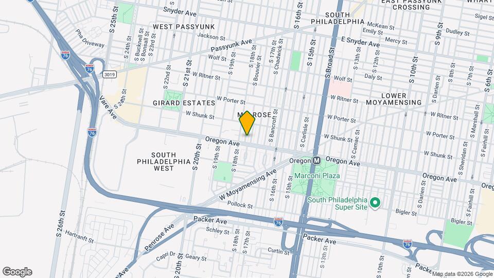 2649 S Bouvier St Map and Location Details