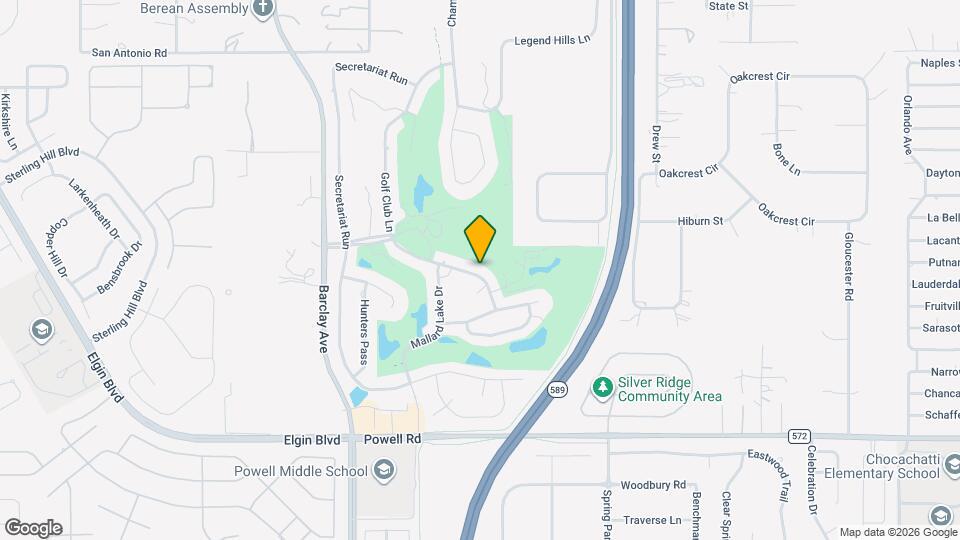 4492 Golf Club Ln Map and Location Details