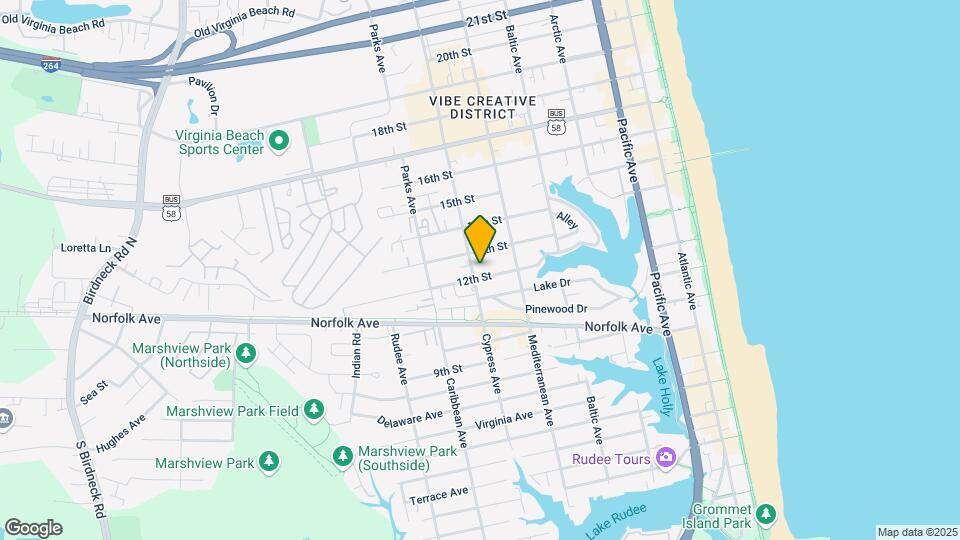 1207 Cypress Ave Mapa y Detalles de la Ubicación