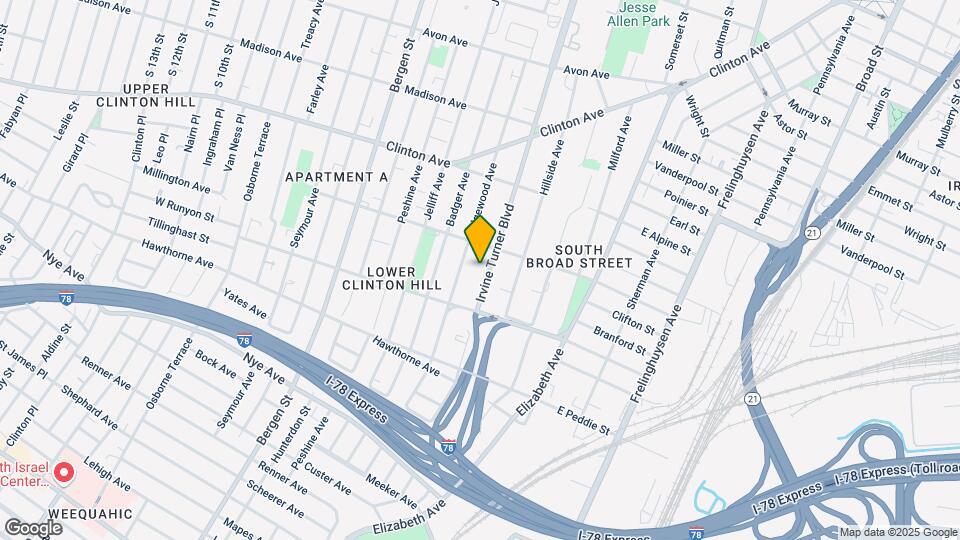 482 Irvine Turner Blvd, Unit 1 Map and Location Details