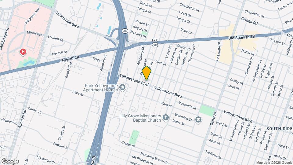 3403 Yellowstone Blvd Mapa y Detalles de la Ubicación