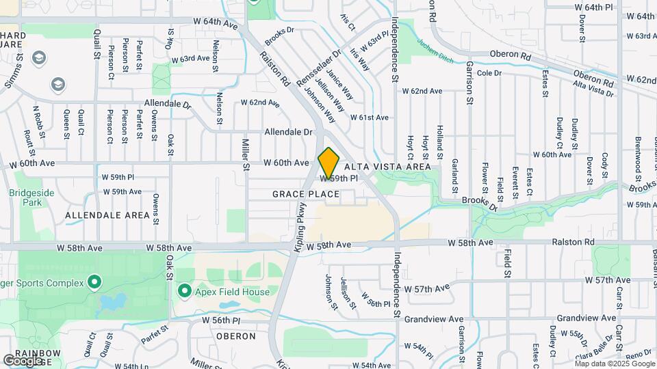 9970 W 59th Pl Map and Location Details