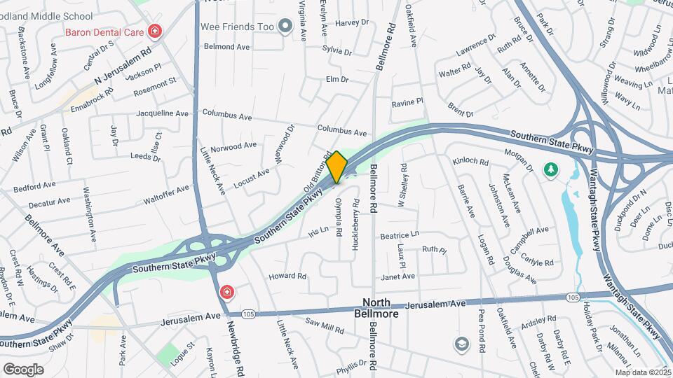 1012 Olympia Rd Map and Location Details